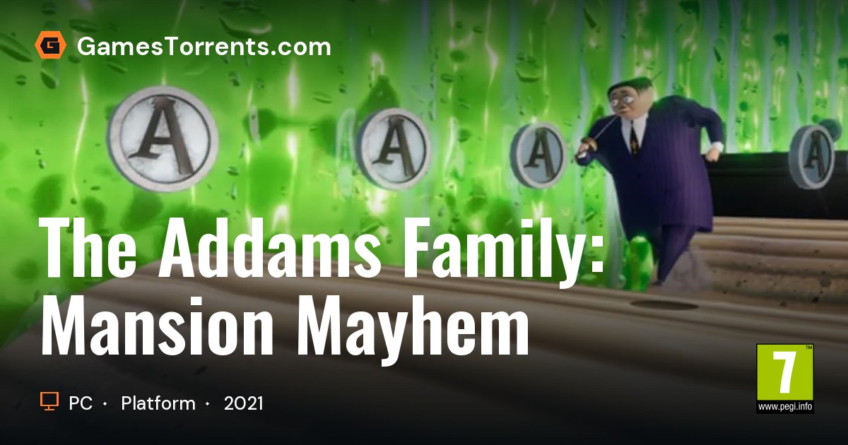 The Addams Family: Mansion Mayhem | GamesTorrents